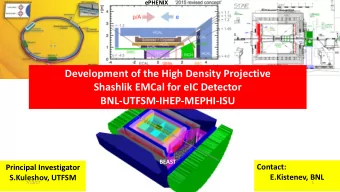 Development of the High Density Projective  Shashlik EMCal for eIC Detector