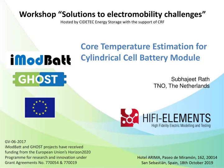 cylindrical cell battery module