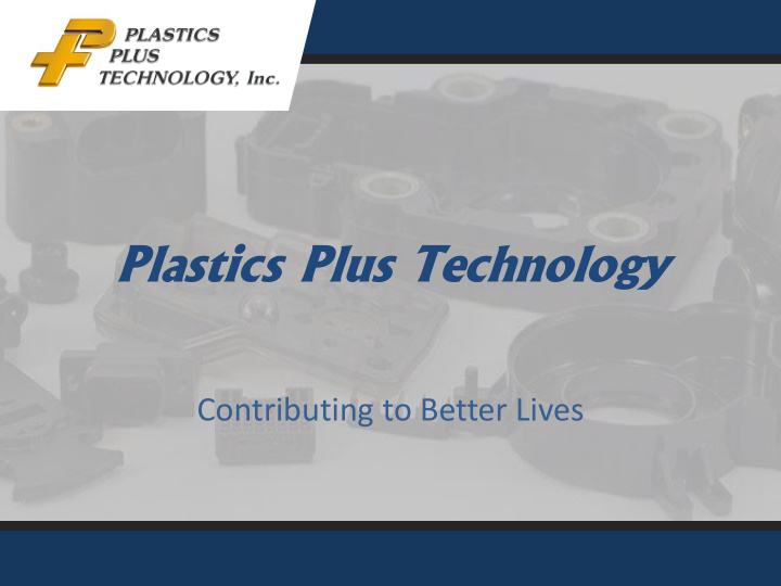 plastics plus technology