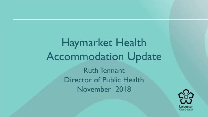 accommodation update