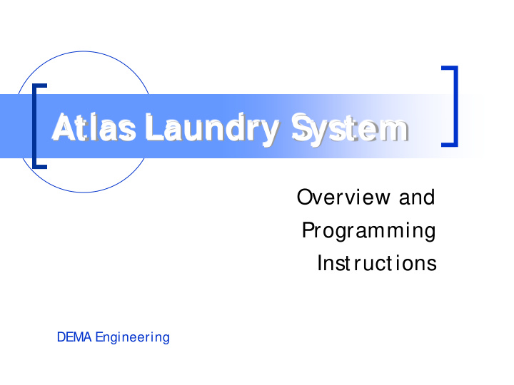 atlas laundry system
