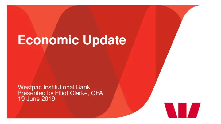 economic update