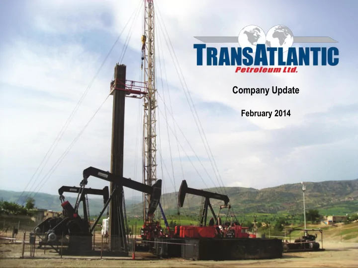 company update