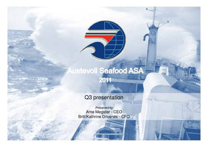 q3 presentation