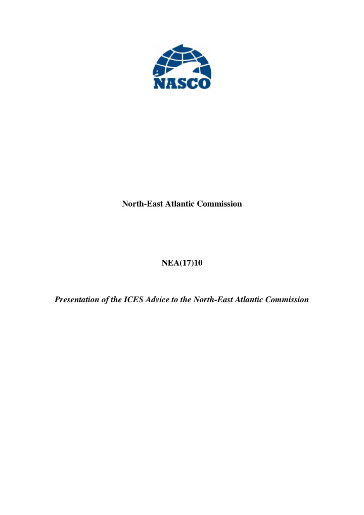 north east atlantic commission nea 17 10