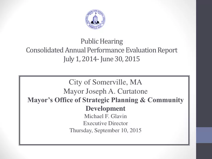 city of somerville ma mayor joseph a curtatone mayor s