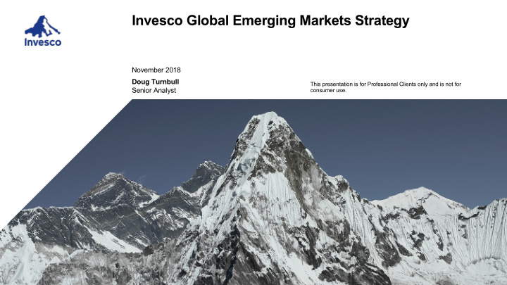 invesco global emerging markets strategy