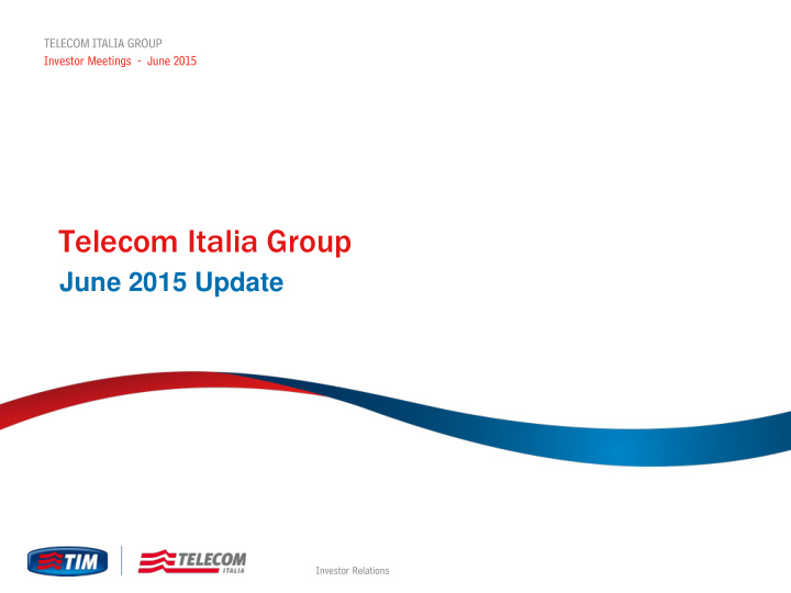 telecom italia group