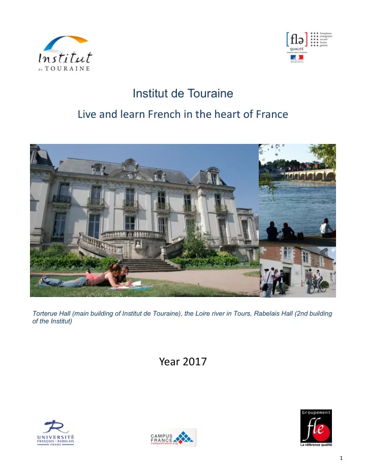 institut de touraine