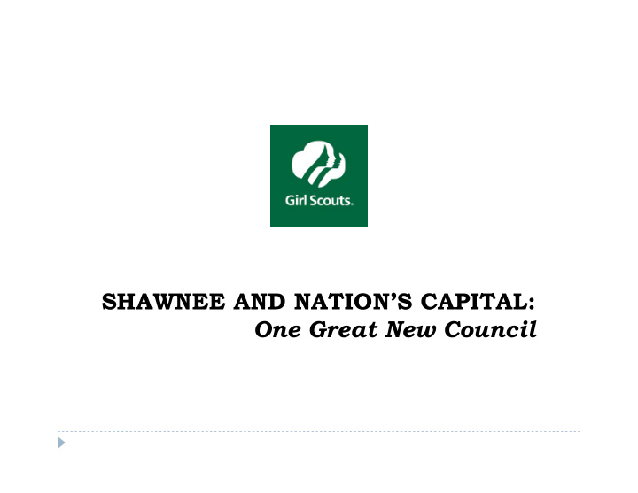 shawnee and nation s capital one great new council the