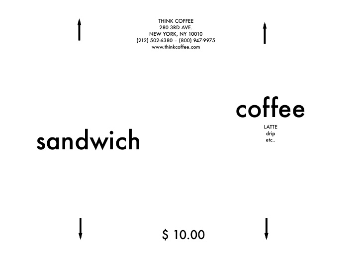 coffee sandwich