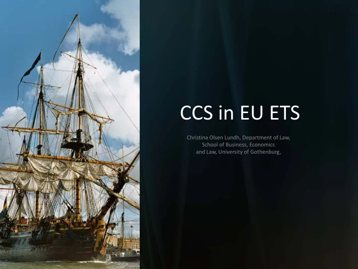 ccs in eu ets