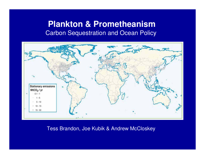 plankton prometheanism