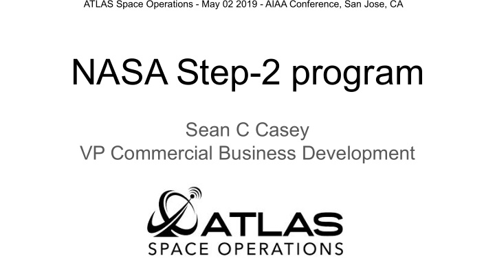 nasa step 2 program