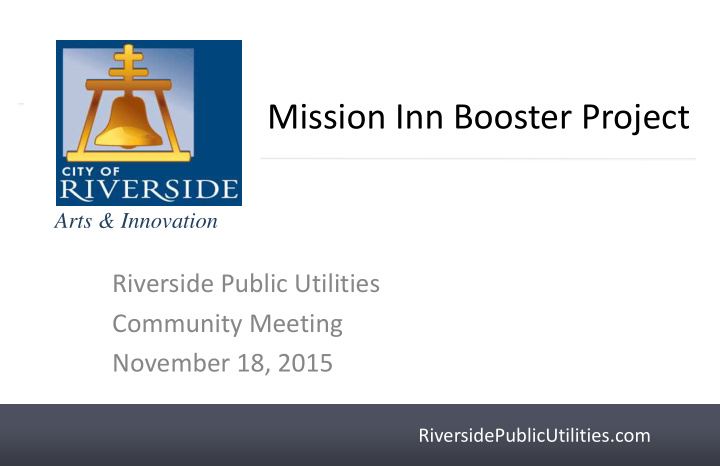 mission inn booster project