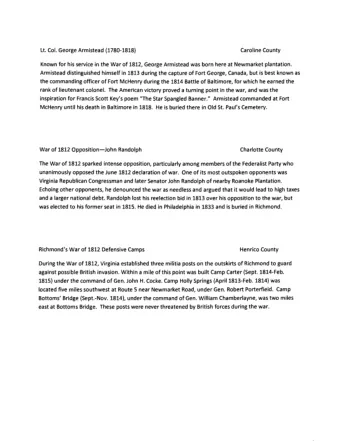 Virginia Republican Congressman and later Senator John Randolph of  nearby Roanoke Plantation.