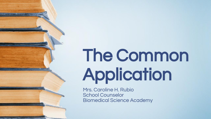 the common application