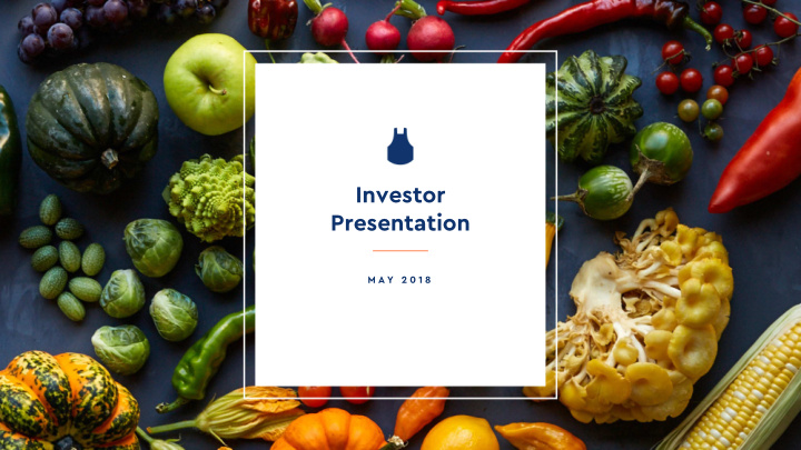 investor presentation