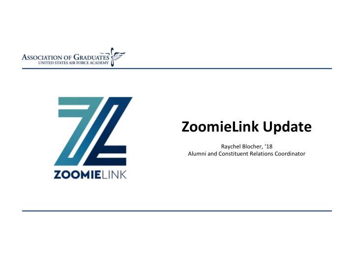 zoomielink update