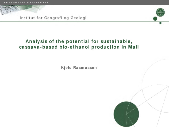 institut for geografi og geologi questions are there land