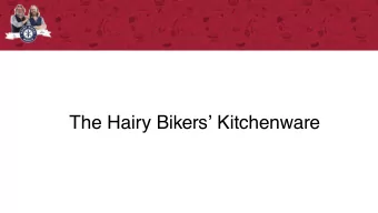 The Hairy Bikers Kitchenware  Who are Europasonic?  Europasonic began life in the 1960s as