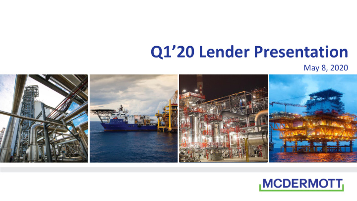 q1 20 lender presentation
