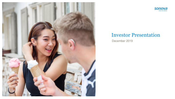 investor presentation