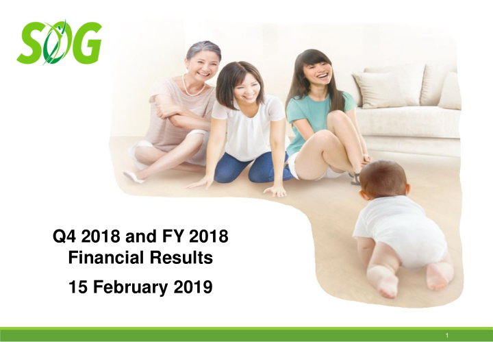 q4 2018 and fy 2018 financial results 15 february 2019