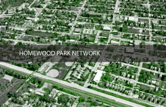 HOMEWOOD PARK NETWORK  SITE ANALYSIS  L  P  T  T  E  N  N  E  B  RECREATION  ZONE  WALKING  ZONE