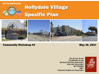 hollydale village specific plan