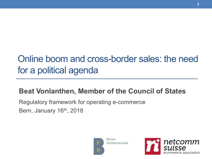 online boom and cross border sales the need for a
