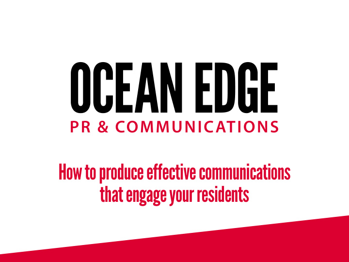 how to produce effective communications that engage your