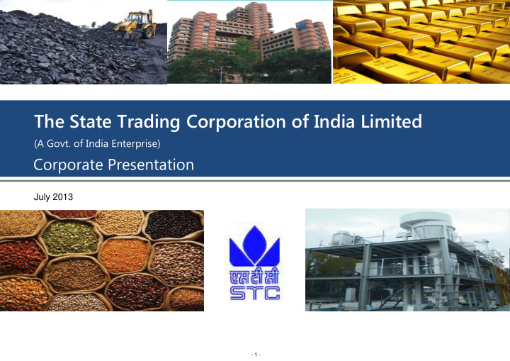 the state trading corporation of india limited