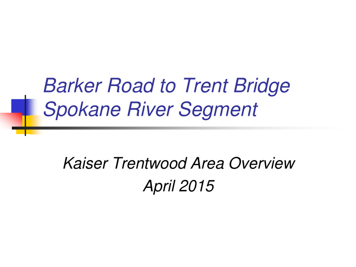 barker road to trent bridge