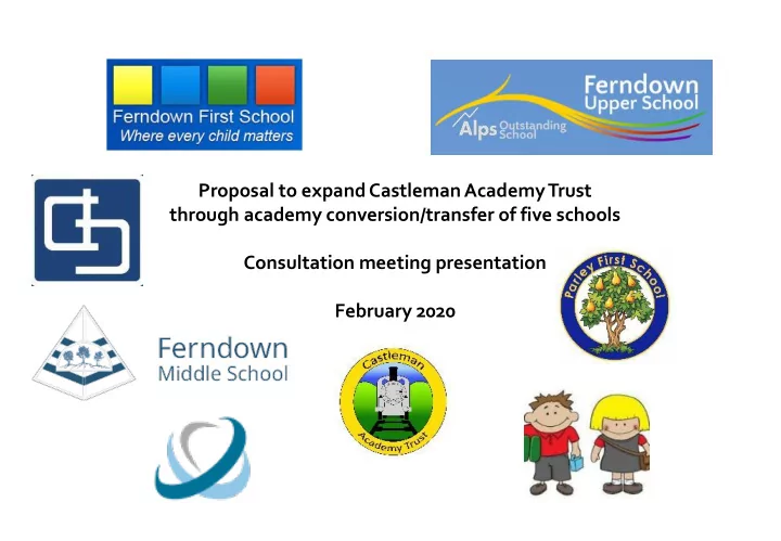 proposal to expand castleman academy trust
