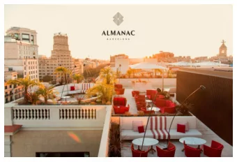 ROOMS &amp; SUITES  MEET THE  TASTEMAKERS  MEETINGS  &amp; EVENTS  EVENTS AT ALMANAC BARCELONA