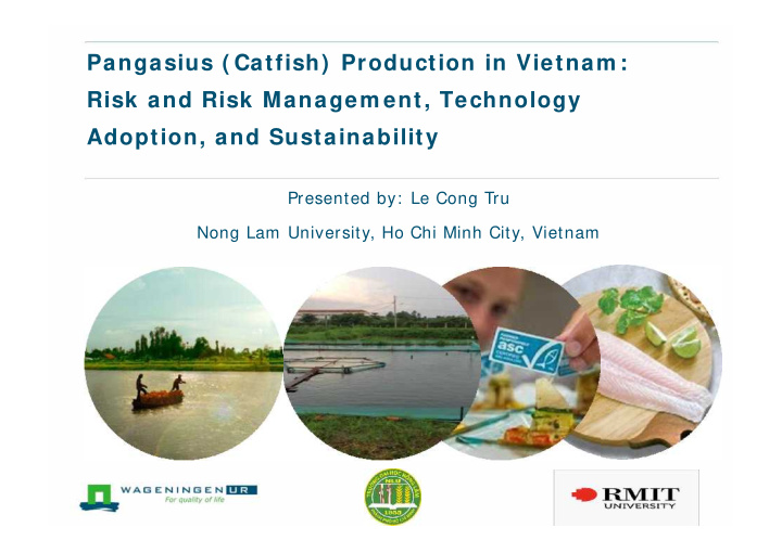 pangasius catfish production in vietnam risk and risk