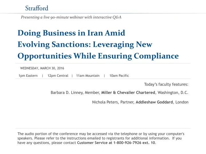 doing business in iran amid evolving sanctions leveraging