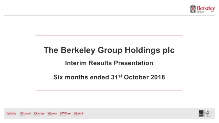 the berkeley group holdings plc