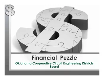 Financial  Puzzle  Oklahoma Cooperative Circuit Engineering Districts  Board  Agenda  History