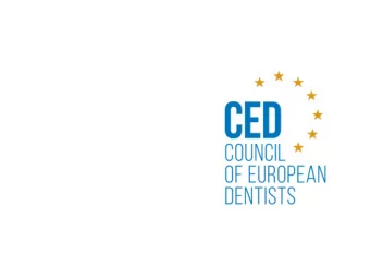 Transparency register: 4885579968-84  Council  of European Dentists  presentation  Representative