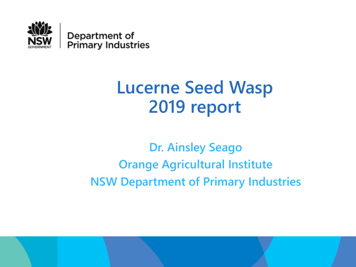 lucerne seed wasp