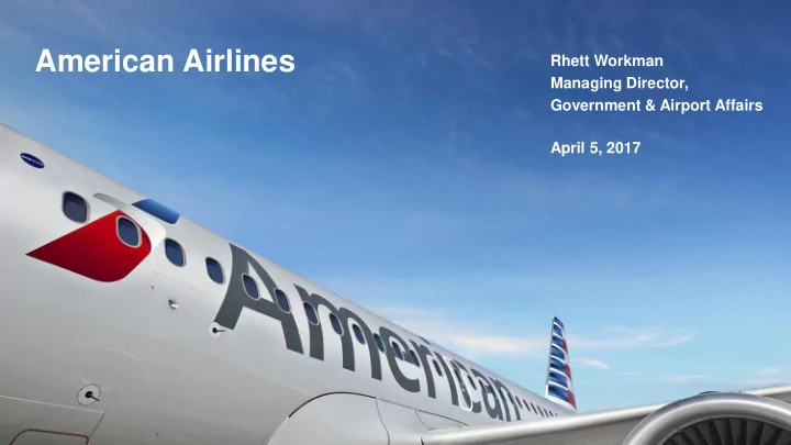 american airlines