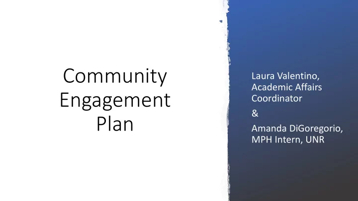 community
