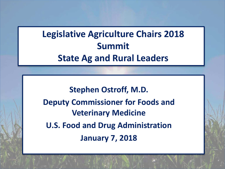 state ag and rural leaders