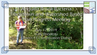 Photo by Joel Stocker Courtesy of Avalonia Land Conservancy  Todays Agenda  Welcome  April