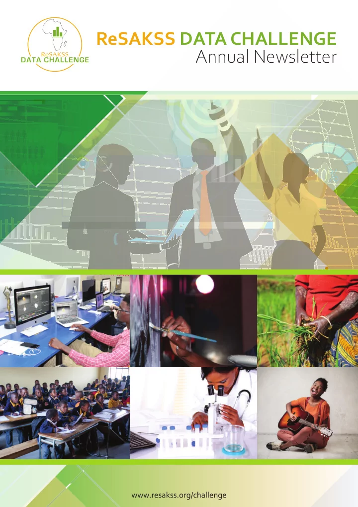 resakss data challenge annual newsletter