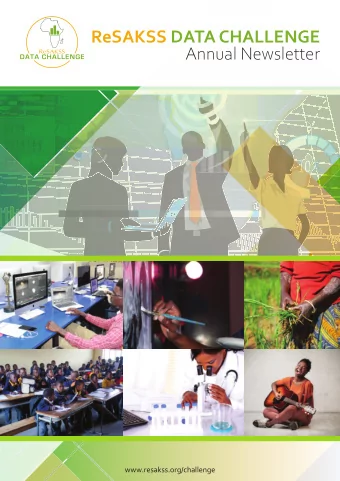ReSAKSS DATA CHALLENGE  Annual Newsletter  www.resakss.org/challenge  ReSAKSS DATA CHALLENGE ANNUAL