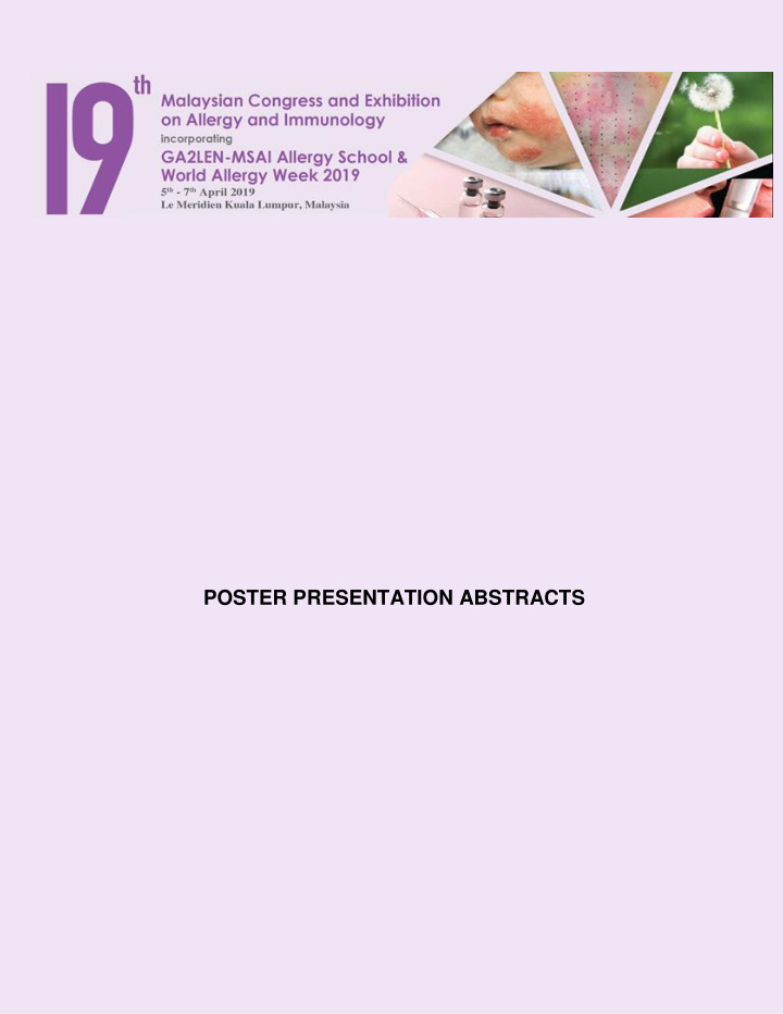 poster presentation abstracts pp01 frequency of