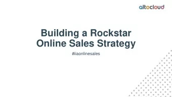 Online Sales Strategy  #iiaonlinesales  5 Step Process  1. Laying down the foundation, Website and